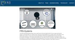 Desktop Screenshot of frs-systems.com