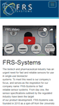 Mobile Screenshot of frs-systems.com